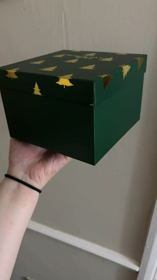 Feathered christmas memory baubles