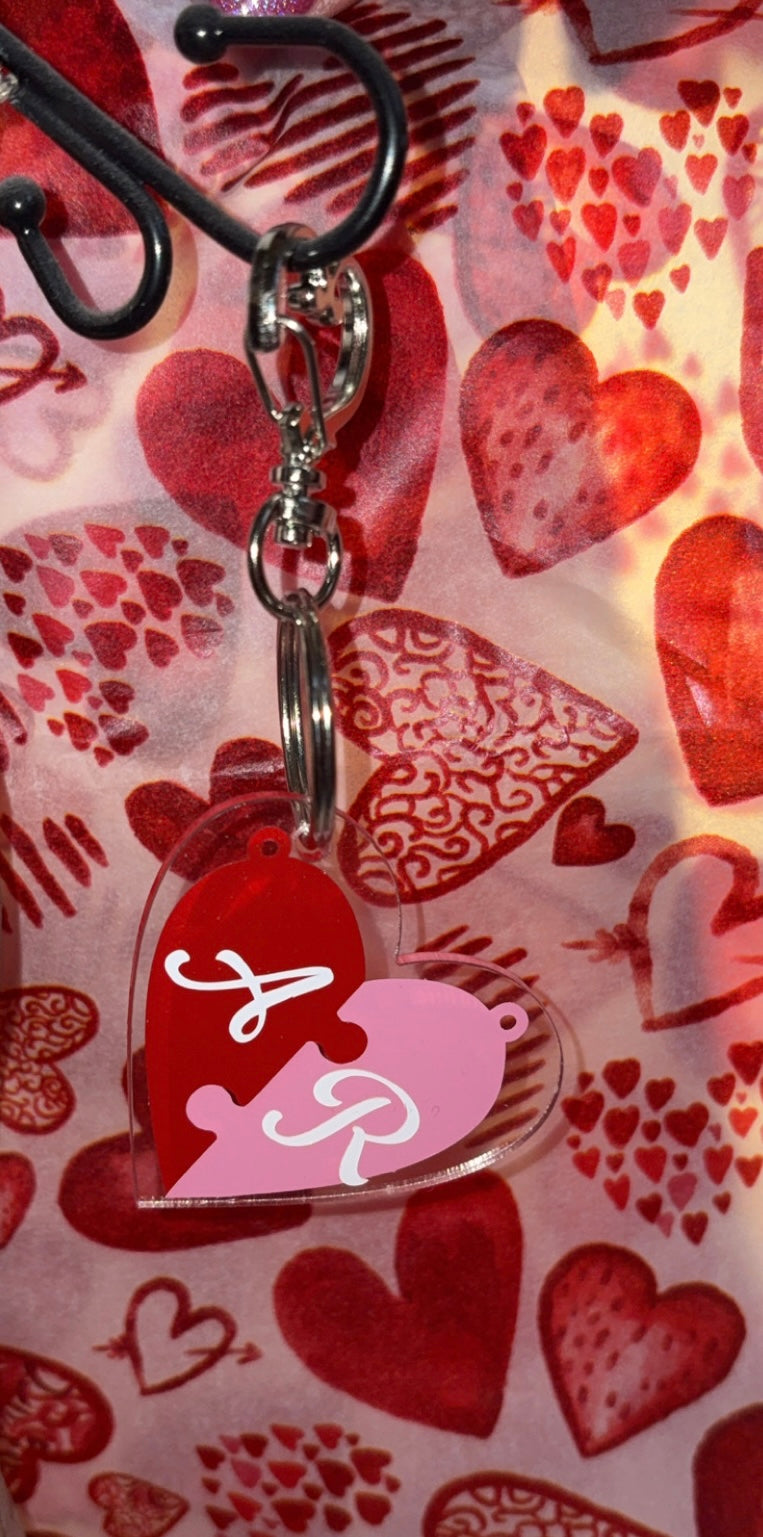 Personalised handmade key-rings