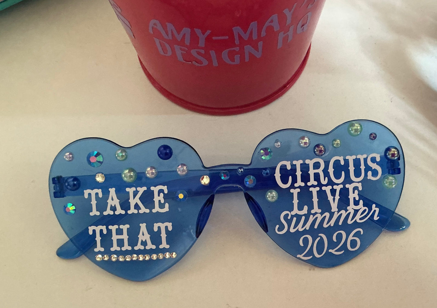 Take That Circus live Glasses