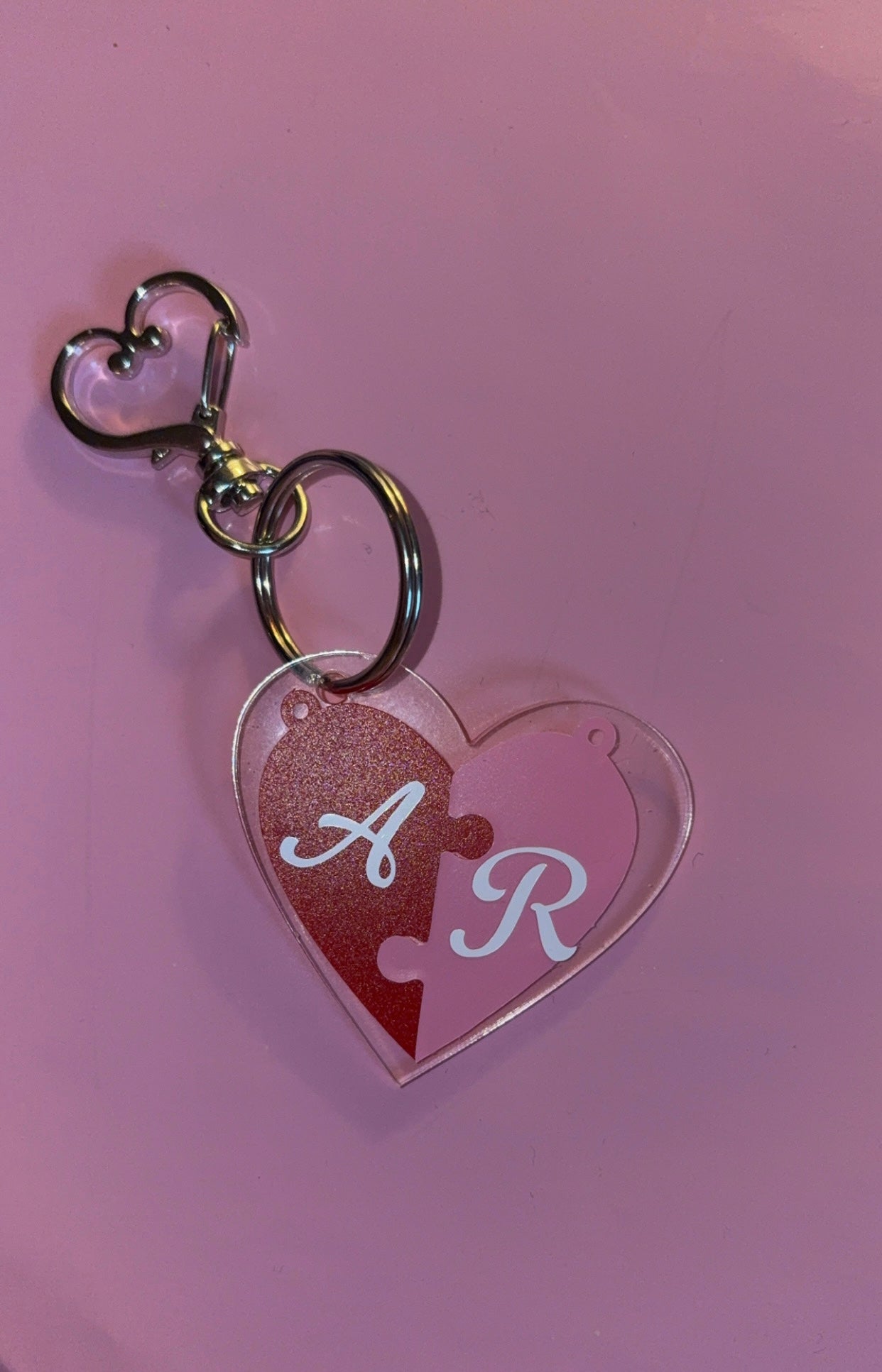 Personalised handmade key-rings