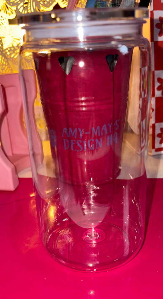 Custom 16oz reusable can