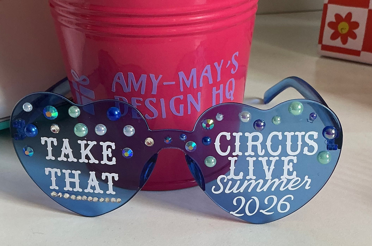 Take That Circus live Glasses