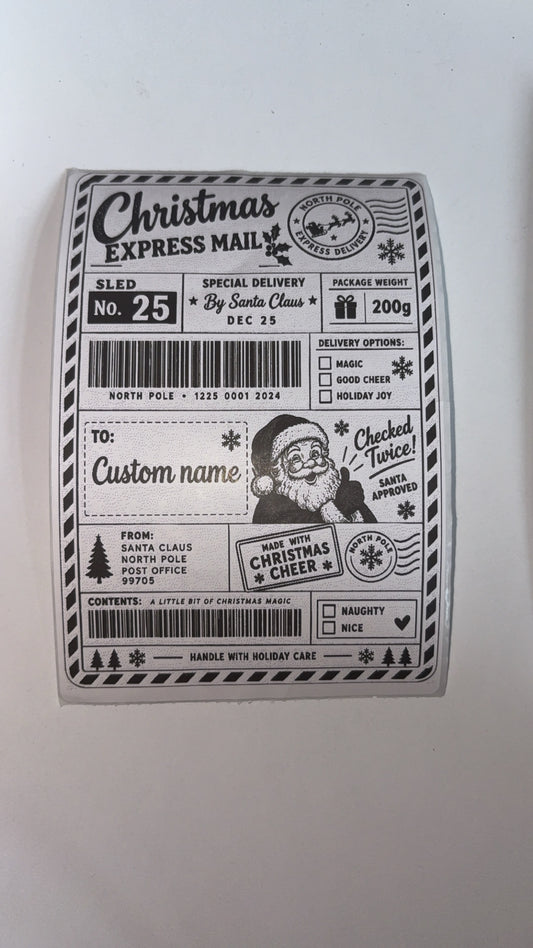 CHRISTMAS EXPRESS MAIL LABELS 🎄🎅🏻