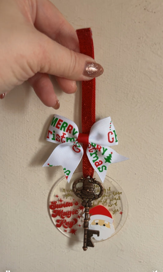 Handmade Santa’s magic key 🎅🏻